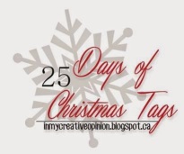 25 Days of Christmas Tags